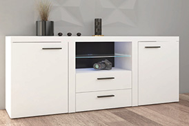 Chest of drawers RUMBA WH20 white