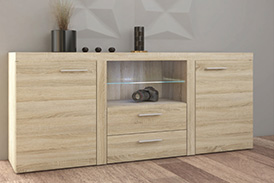 Chest of drawers RUMBA SO20 oak sonoma