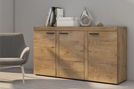 Chest of drawers RUMBA DL22 oak lefkas