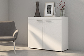 Chest of drawers RUMBA WH21 white