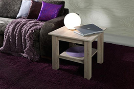 Coffee table with shelf T35 62x62 oak sonoma