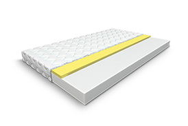 Mattress SALSA LATEX 11cm foam + Latex + quilted cover (H2)