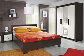 Bedroom set CEZAR IV (2 colors)