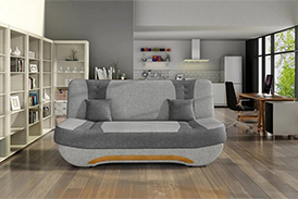 Sofa Bed EWA II gray/dark gray